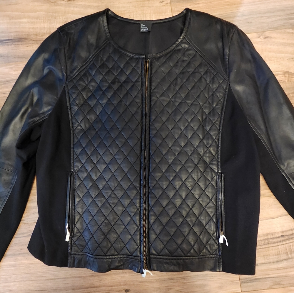 Leather jacket